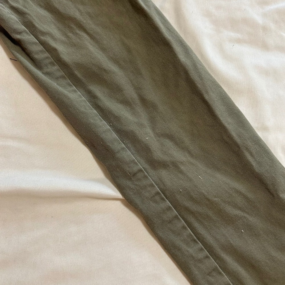 Jessica Simpson Sahara Olive Green Military Utility Jacket Cargo Frayed Hem M - Picture 5 of 16
